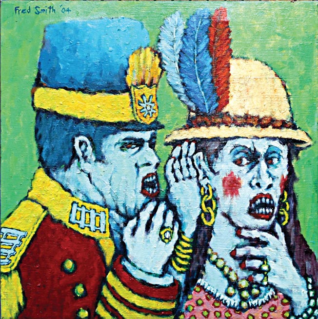 Conspirators 18” x 18”