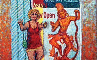 S.F. Mission District Bus Stop 30” x 34”